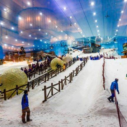 Dubai Package with Ski Dubai and Burj Khalifa